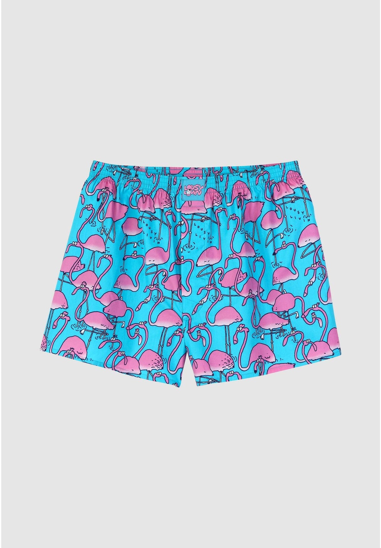 Dino & Greater Flamingo 2er Pack yucca Closeup1