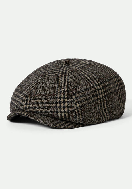 Brood khaki-brownplaid2 Vorderansicht