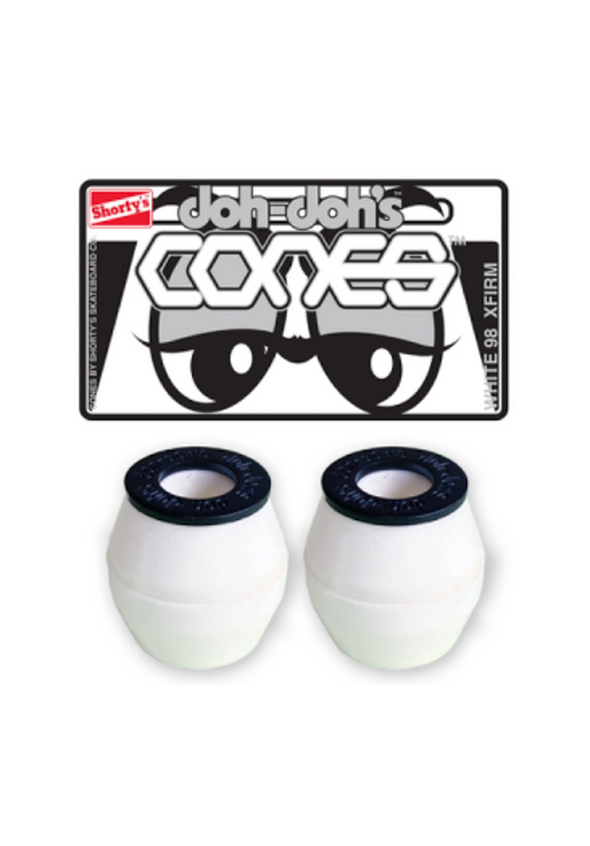 Cones 98 white - Set white Vorderansicht