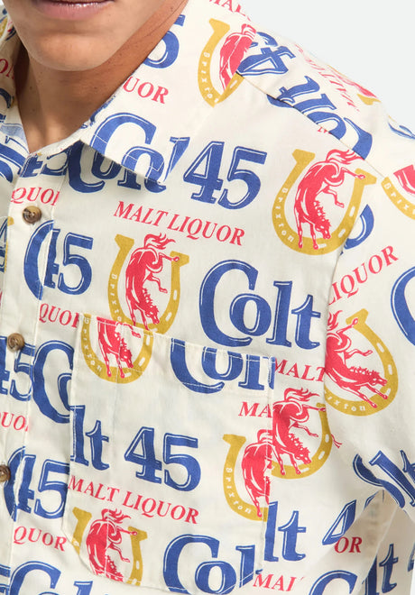 Brixton x Colt 45 Hemd-Kurzarm multi – Detailansicht 1
