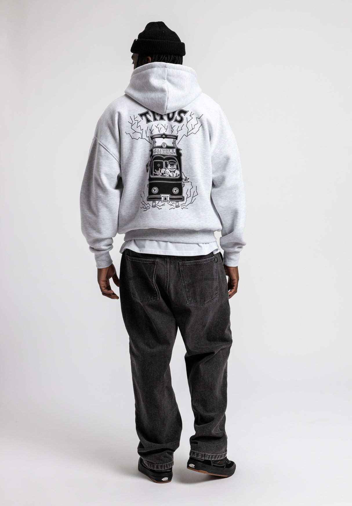 Train to Hell lightheathergrey Seitenansicht