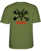 Rat Bones military-green Vorderansicht