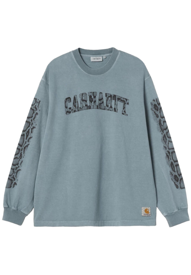 Camo Snake velvetbluegarmentdyed Vorderansicht
