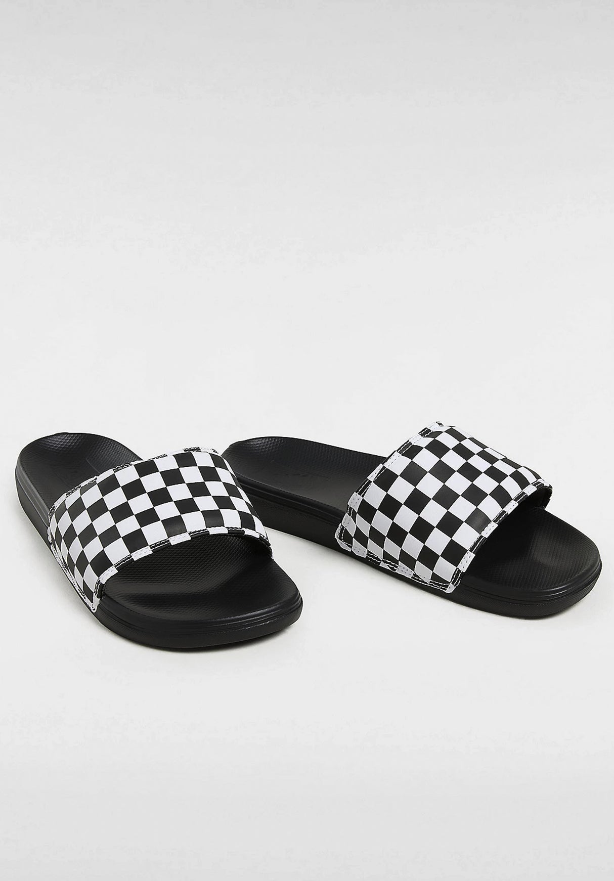 MTE La Costa Slide-On checkerboard-truewhite-black Rueckenansicht