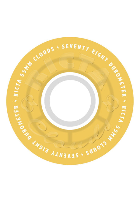 Clouds 78A transparent-citrus Vorderansicht
