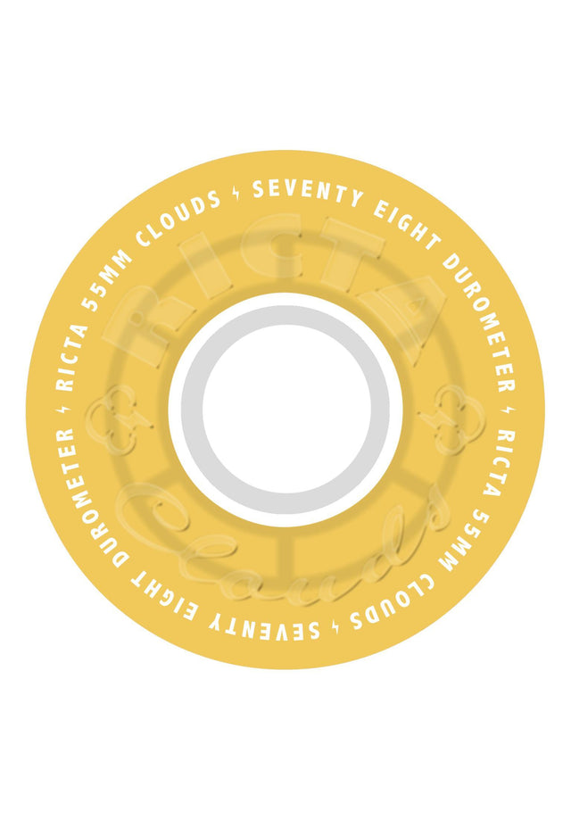 Clouds 78A transparent-citrus Vorderansicht