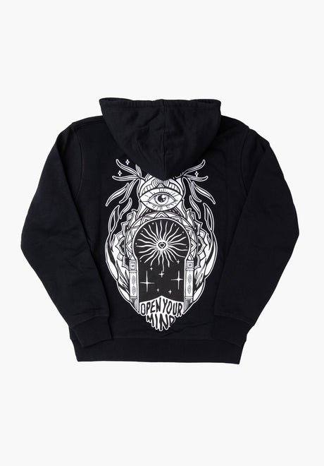 Supernatural Hood black Rueckenansicht
