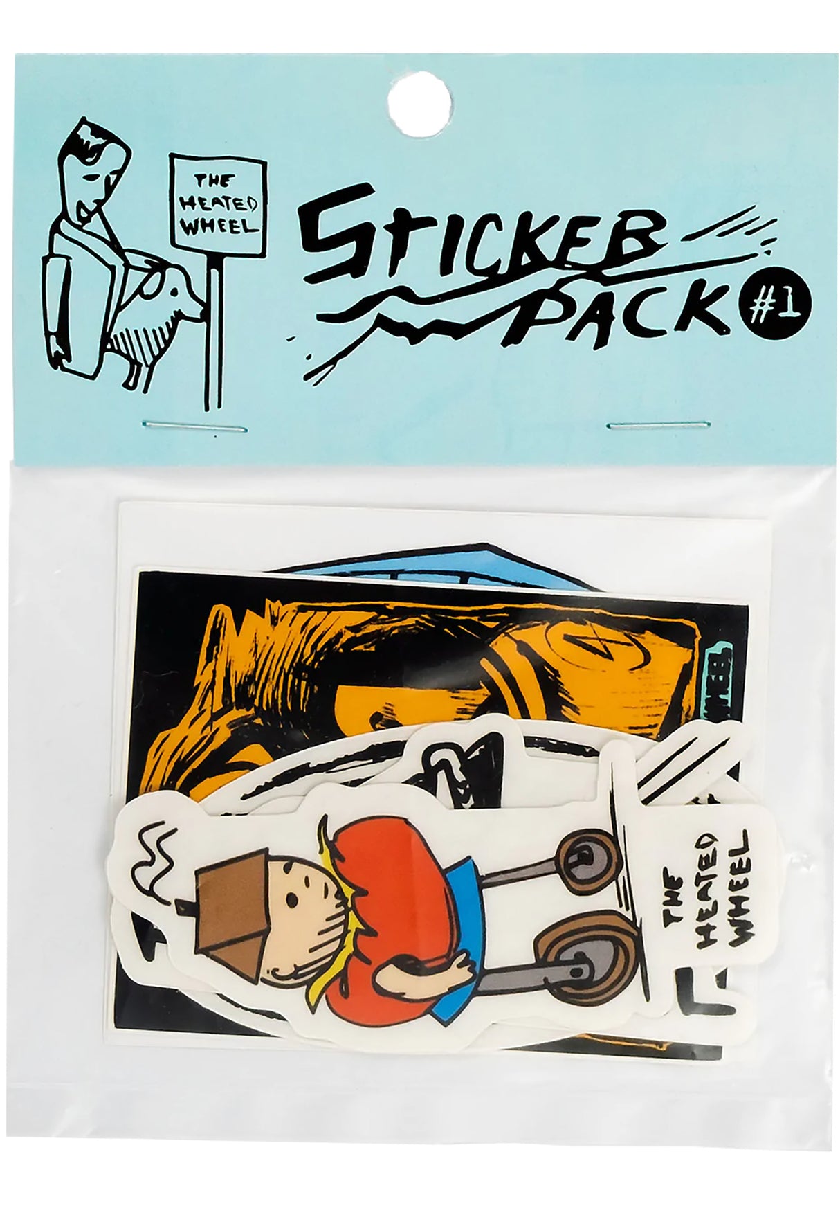 Sticker Pack #1 multicolored Vorderansicht