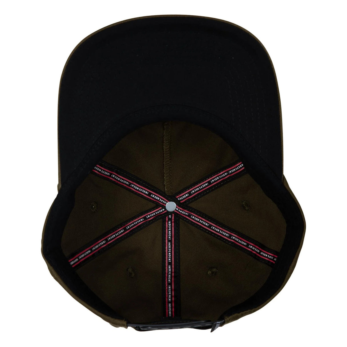 Bar Logo Snapback Unstructured dark-chocolate Unteransicht