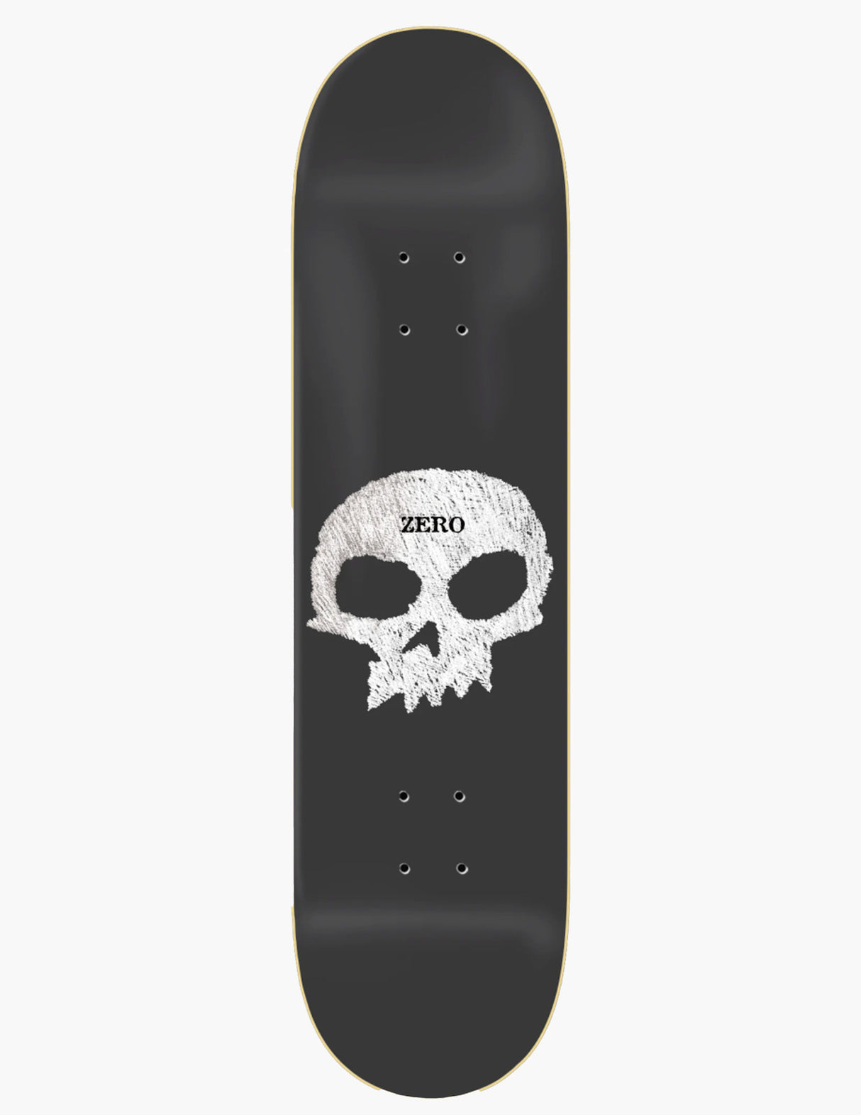 Single Skull Chalkboard R7 black Vorderansicht