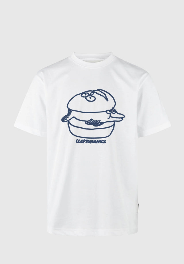 Fischburger white Vorderansicht