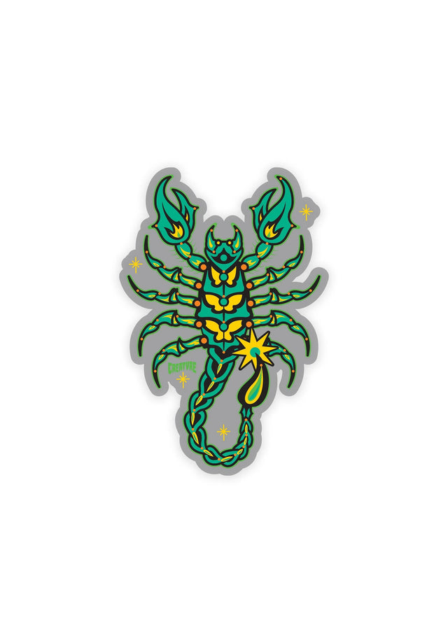 Deadly Sands Mylar Sticker clear Vorderansicht