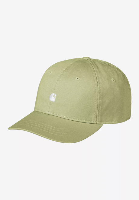 Madison Logo Cap gentlegreen-white Vorderansicht