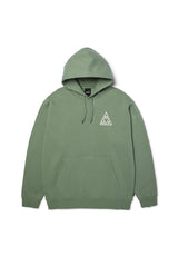 Triple Triangle Po Hoodie mint-white Vorderansicht