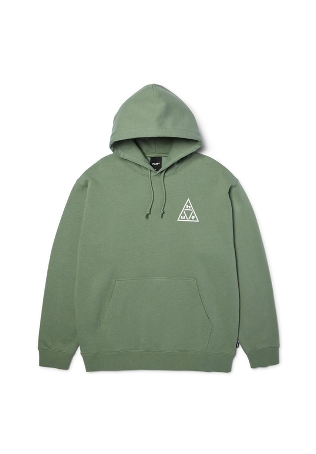 Triple Triangle Po Hoodie mint-white Vorderansicht