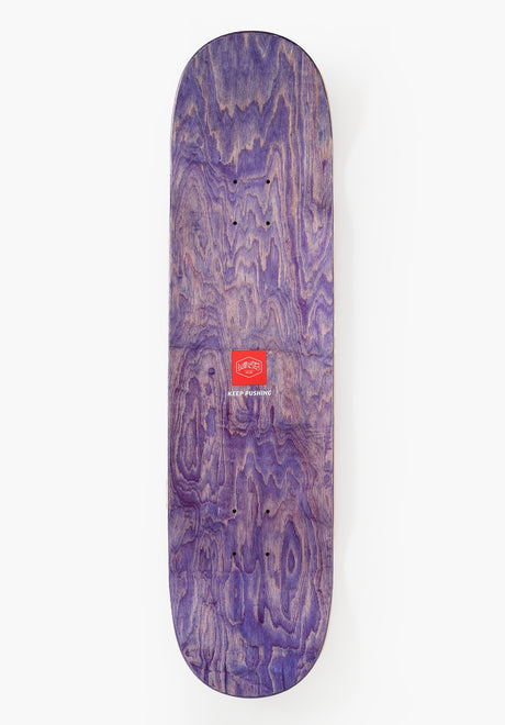 Tonne purple Rueckenansicht