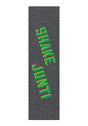 Shake Junt Big Spray Logo black / green-fade Vorderansicht