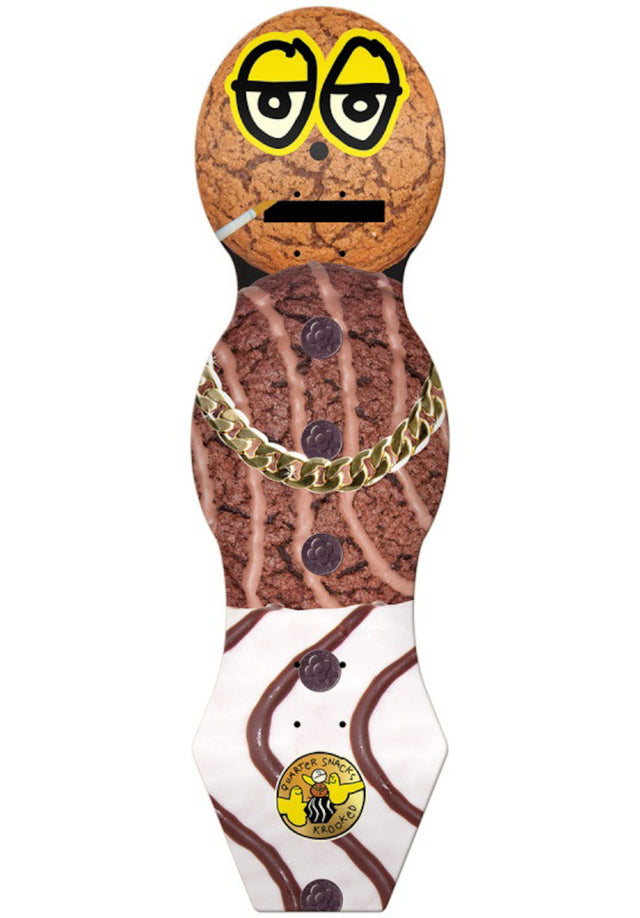 x Quarter Snacks Snackman Cruiser multicolored Vorderansicht