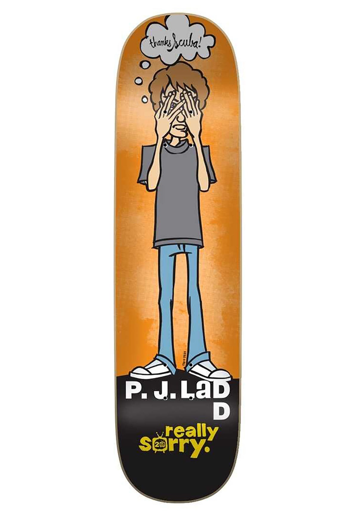 Ladd Really Sorry 20th Anniversary black-orange Vorderansicht