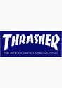 Skate Mag Standard Sticker 1-1/2 x 4 blue Vorderansicht