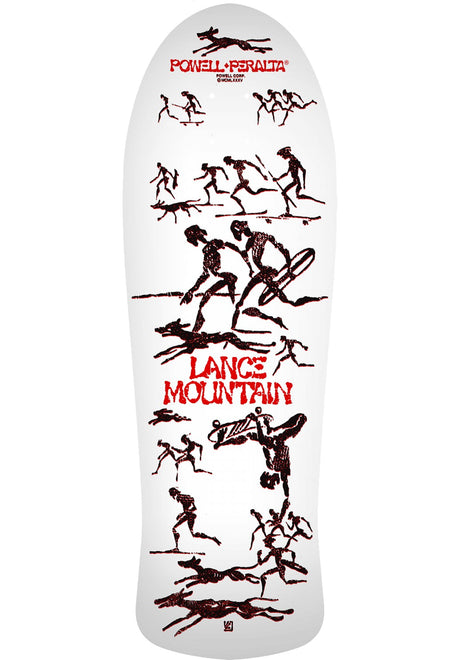 Lance Mountain Limited Edition white Vorderansicht