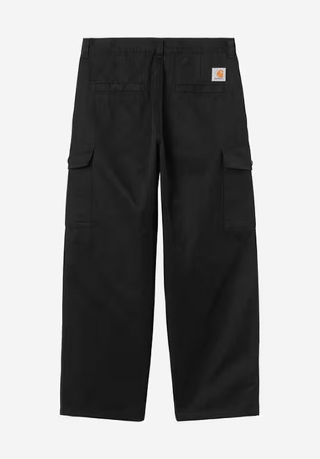 Brady Cargo Pant blackrinsed Rueckenansicht