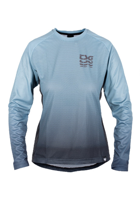 Seen Jersey steel blue fade Vorderansicht