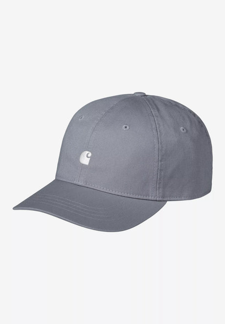 Madison Logo Cap shadyblue-white Vorderansicht