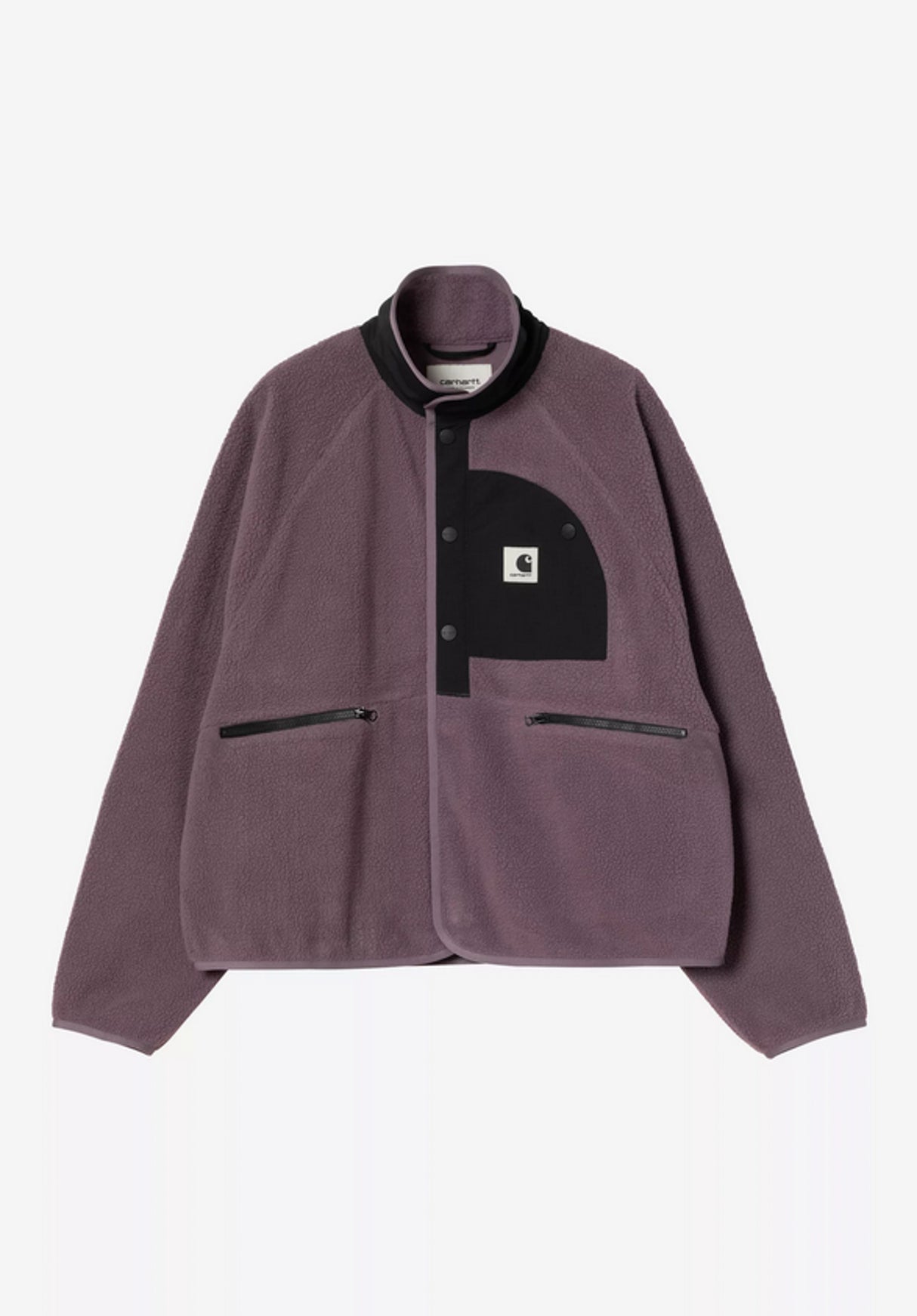 W' Flynn Fleece Jacket phlox-black Vorderansicht