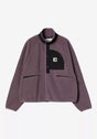W' Flynn Fleece Jacket phlox-black Vorderansicht