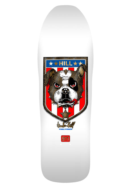 Frankie Hill Bulldog white/gold foil Vorderansicht