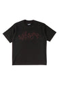 Weep Overprint Knit blackplum Vorderansicht
