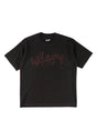 Weep Overprint Knit blackplum Vorderansicht