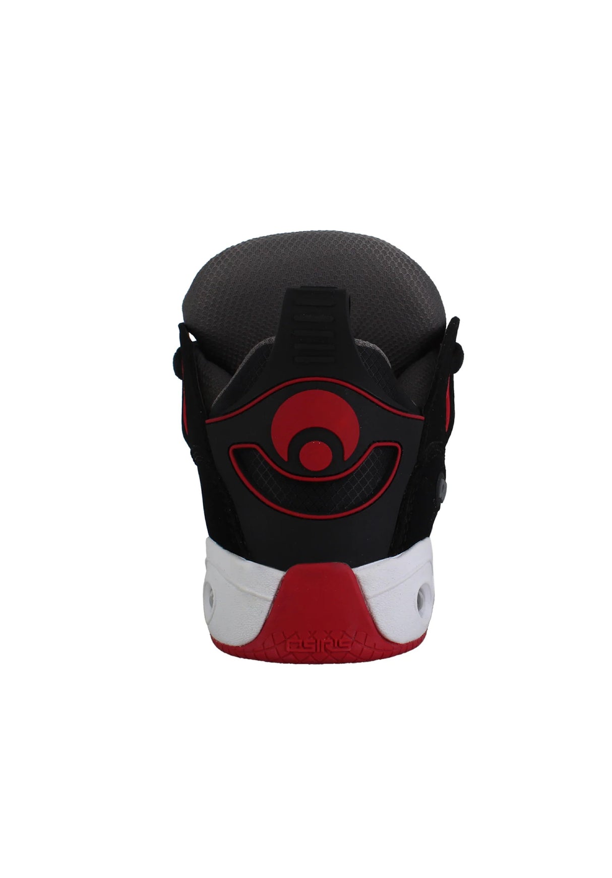 D3 E black-charcoal-red Closeup1