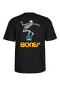 Skateboard Skeleton II black Vorderansicht