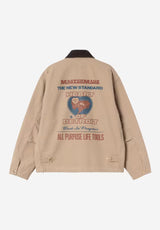 OG Arcan Graphic dustyHbrown-tobaccoheavystonewash Vorderansicht