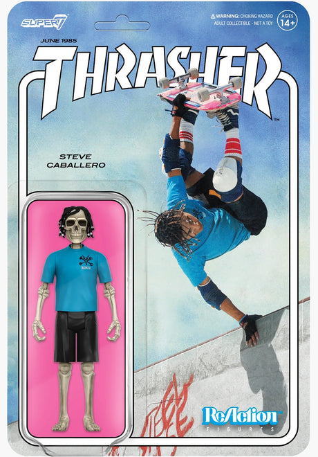 Powell-Peralta ReAction Figure Steve Caballero Thr multicolored Vorderansicht