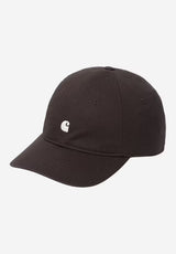 Madison Logo Cap palisander-wax Vorderansicht