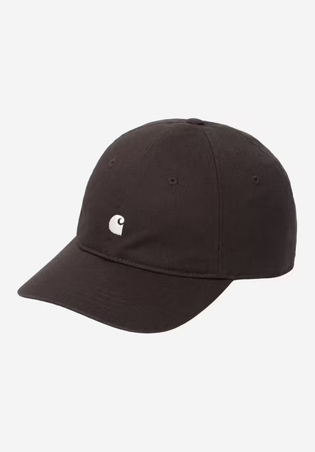 Madison Logo Cap palisander-wax Vorderansicht