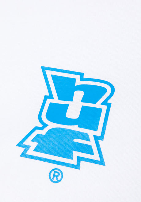 Megablast Core white-blue Rueckenansicht