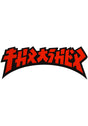 Godzilla Die Cut Sticker 1,5 x 4 black-red Vorderansicht