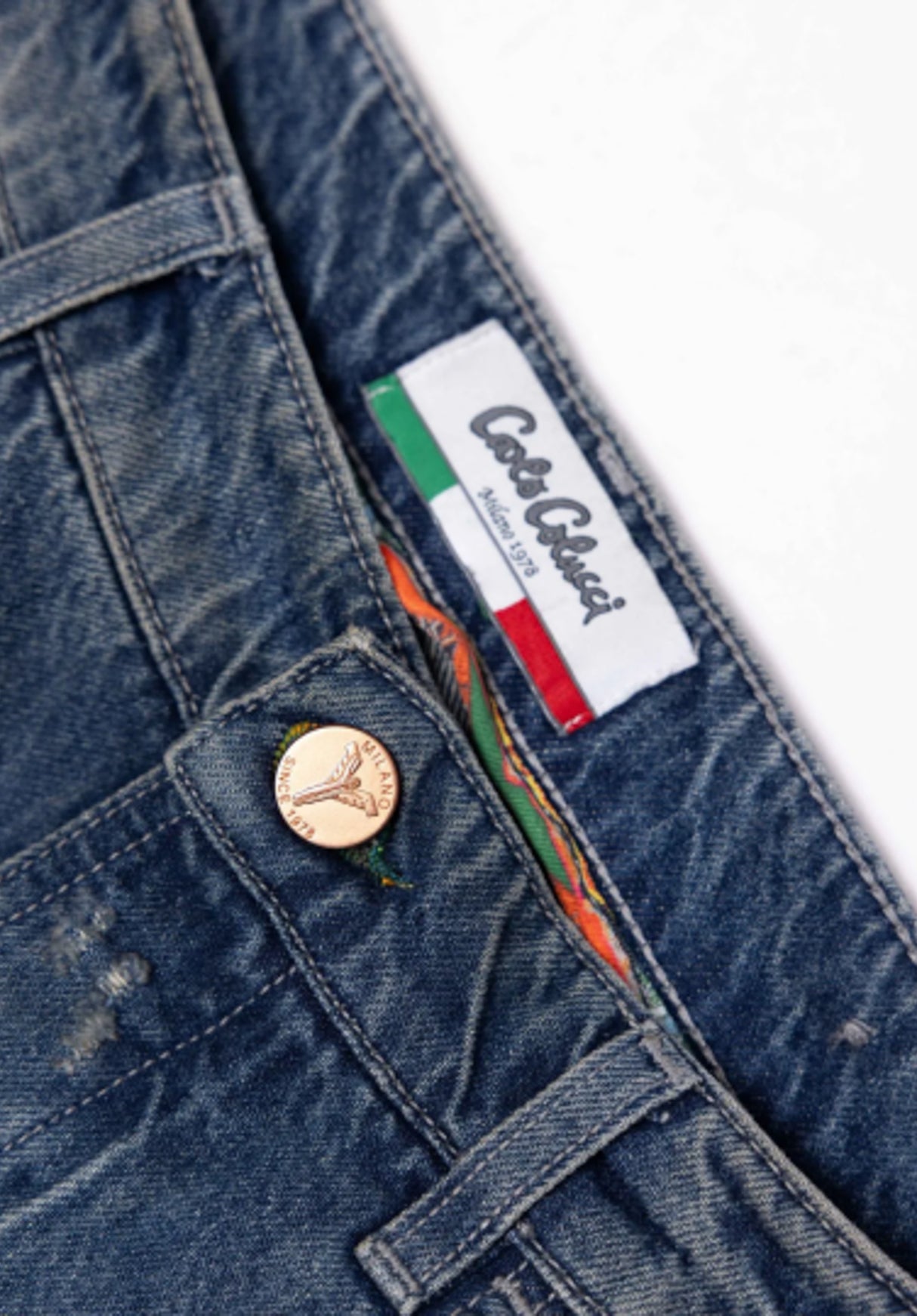 Premium Jeans Baggy Fit blue-denim Oberansicht