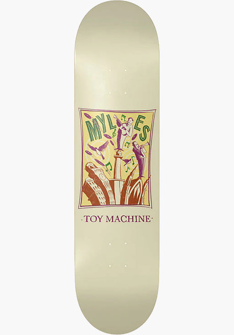 Toy-Machine Willard Jazz Deck multicolored – Vorderansicht