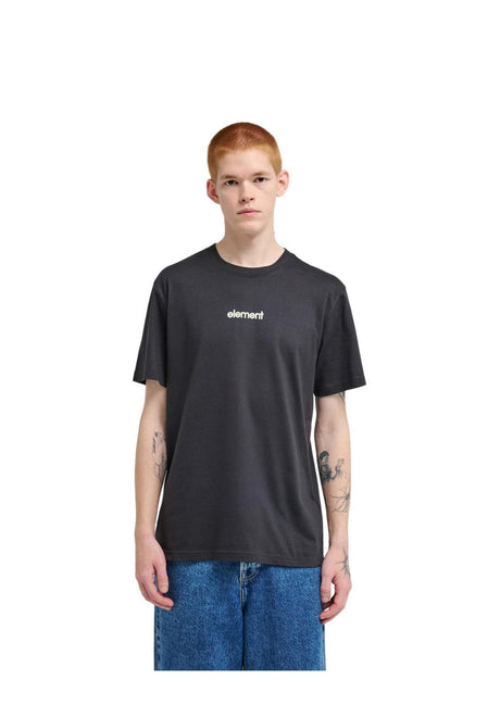 Element Lowcase T-Shirt offblack – Vorderansicht
