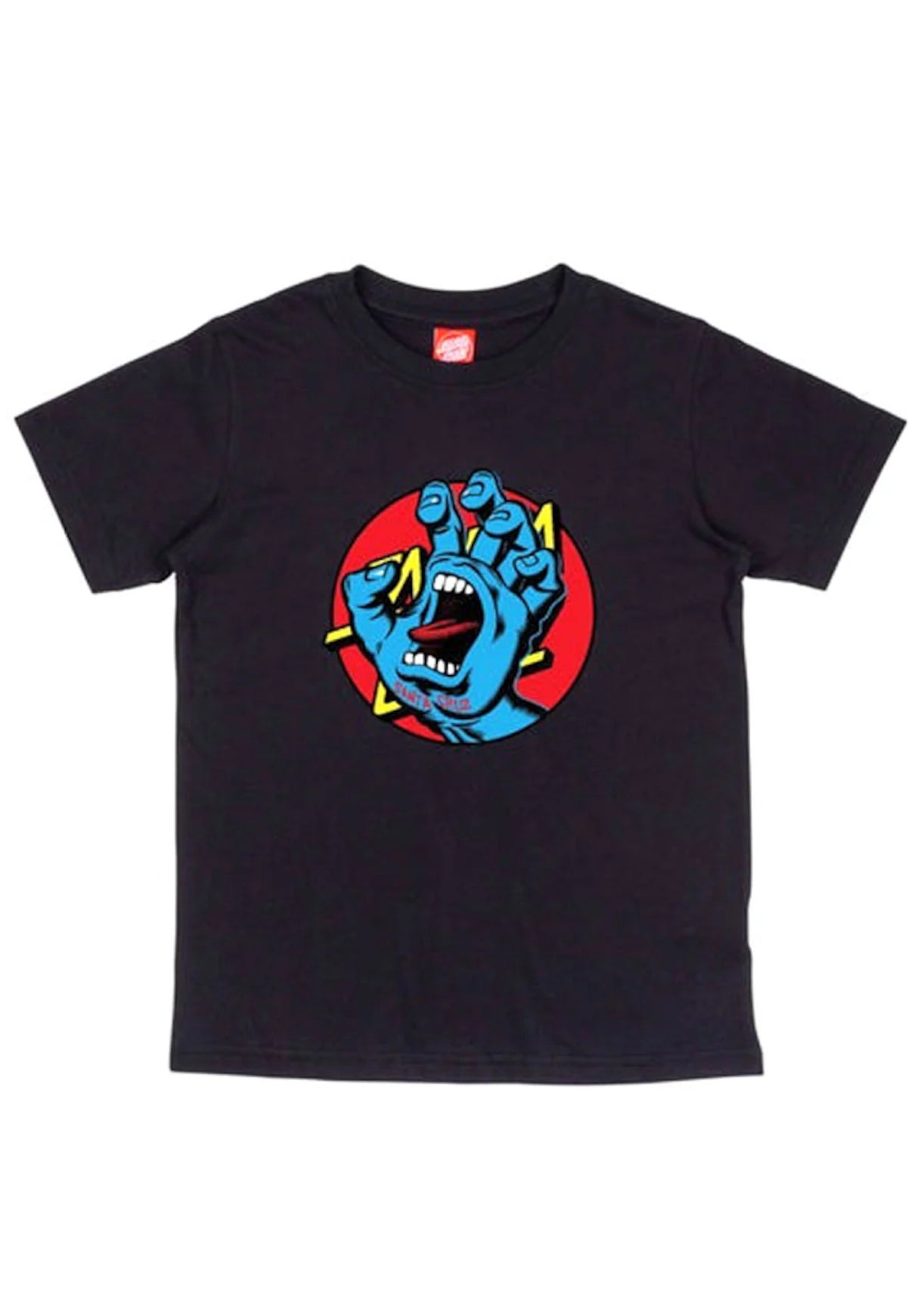 Hand Dot Front black Vorderansicht