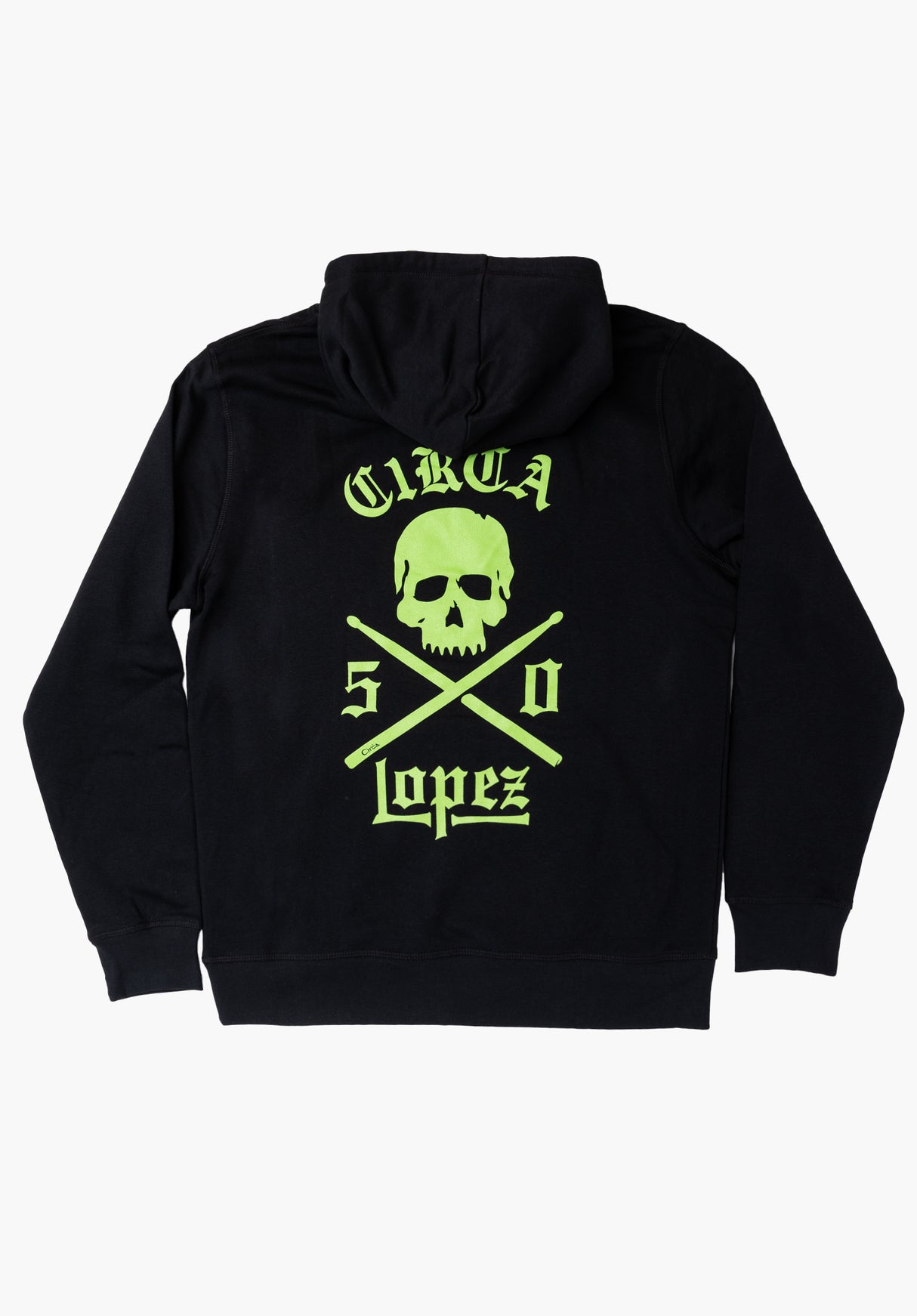 Lopez 50 black-green Rueckenansicht