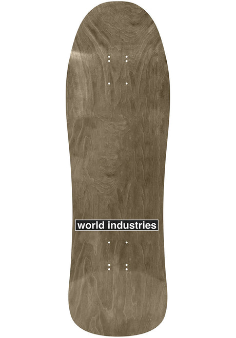World Industries Skateboard University EX7 Deck navy Rueckenansicht