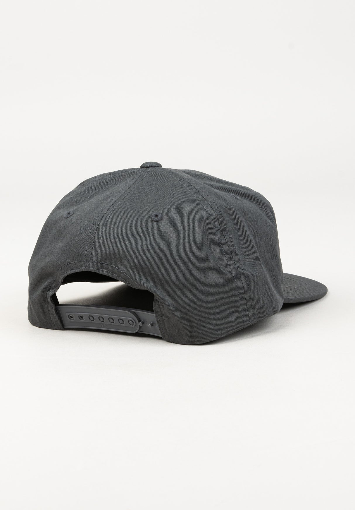 Badge Twill charcoal Rueckenansicht