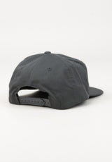 Badge Twill charcoal Rueckenansicht