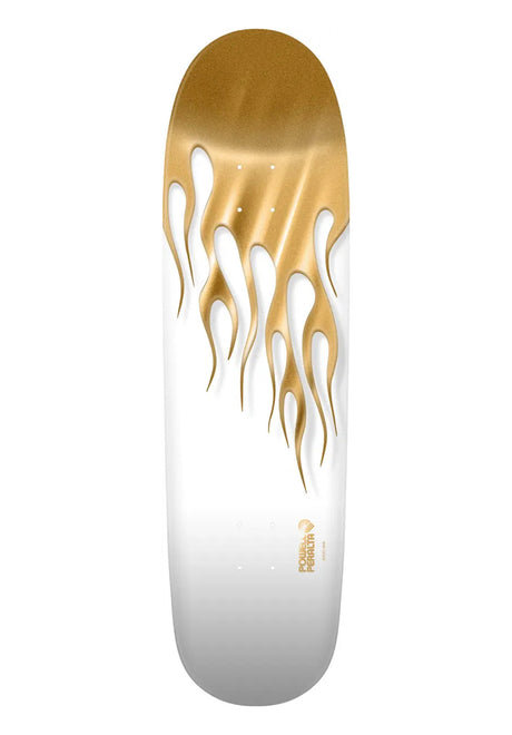 Powell-Peralta Nitro Hot Rod Flames Deck gold-foil – Vorderansicht